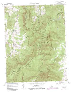 Chester Gap USGS topographic map 38078g2