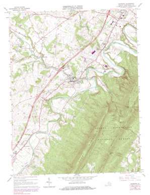 Edinburg USGS topographic map 38078g5