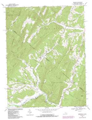 Bergton USGS topographic map 38078g8
