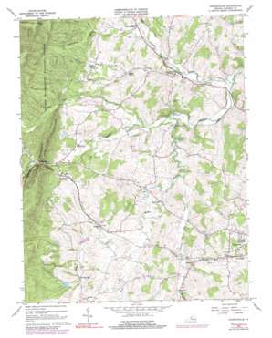 Churchville USGS topographic map 38079b2
