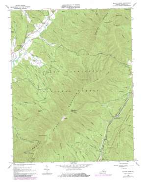 Elliott Knob USGS topographic map 38079b3
