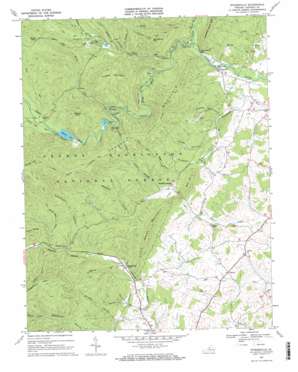 Stokesville USGS topographic map 38079c2