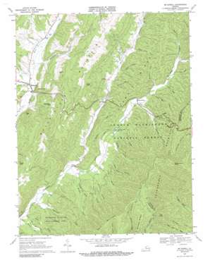 Mcdowell topo map