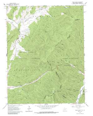 Paddy Knob USGS topographic map 38079c7