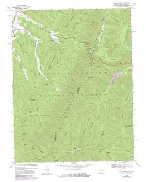 Brandywine USGS topographic map 38079e2