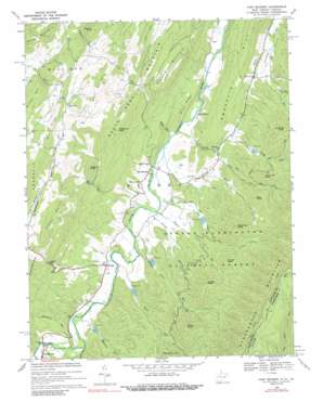Fort Seybert USGS topographic map 38079f2