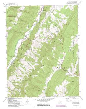 Circleville USGS topographic map 38079f4