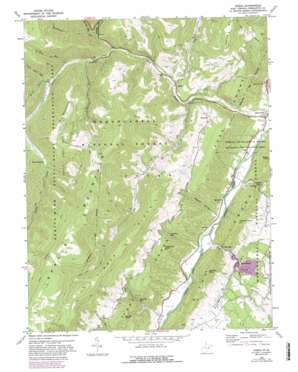 Onego USGS topographic map 38079g4
