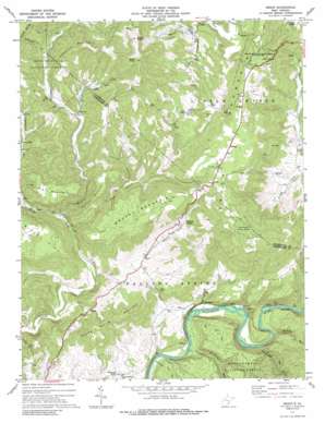 Droop USGS topographic map 38080a3