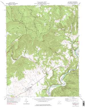 Hillsboro topo map