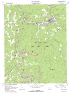 Richwood USGS topographic map 38080b5
