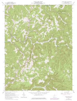 Little Birch USGS topographic map 38080e6