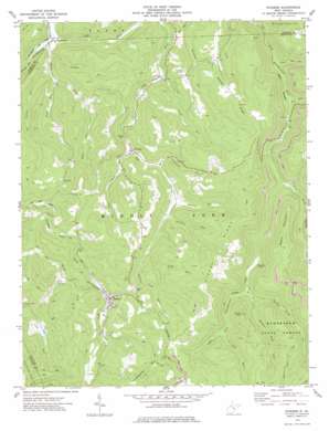 Pickens USGS topographic map 38080f2