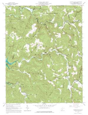 Hacker Valley USGS topographic map 38080f4