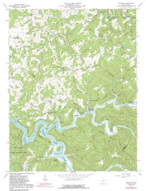 Newville topo map