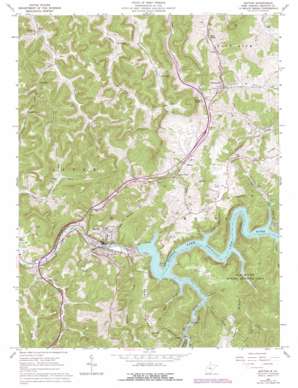 Sutton USGS topographic map 38080f6