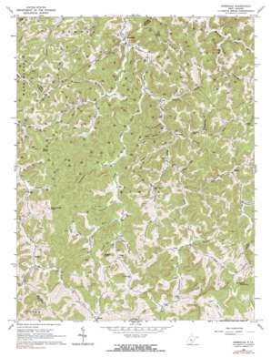 Rosedale USGS topographic map 38080f8