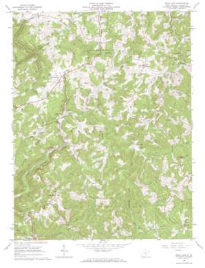 Rock Cave USGS topographic map 38080g3