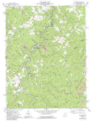 Ellamore USGS topographic map 38080h1