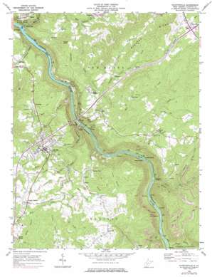 Charleston USGS topographic map 38081a1