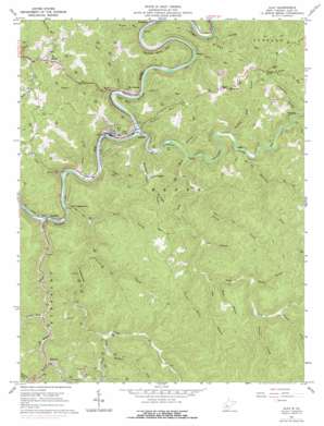Clay topo map