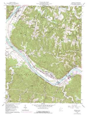 Winfield USGS topographic map 38081e8