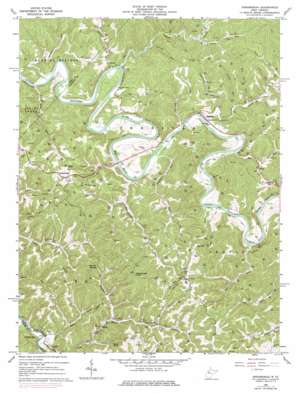 Annamoriah USGS topographic map 38081h2