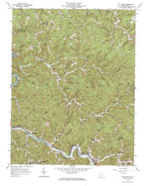 Big Creek USGS topographic map 38082a1