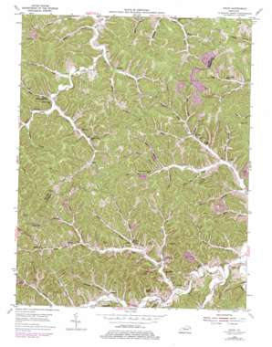 Clintonville USGS topographic map 38082a8
