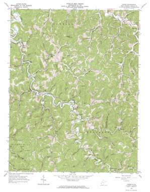 Hager USGS topographic map 38082b1