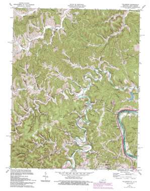 North Middletown USGS topographic map 38082b6