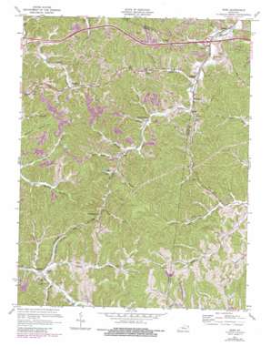 Rush USGS topographic map 38082c7