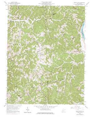 Ironton USGS topographic map 38082e1