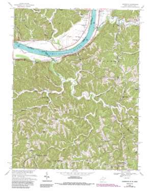 Glenwood USGS topographic map 38082e2