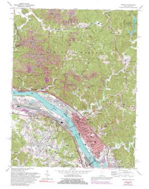 Ironton USGS topographic map 38082e6