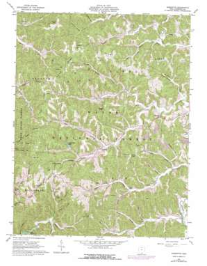 Sherritts USGS topographic map 38082f5