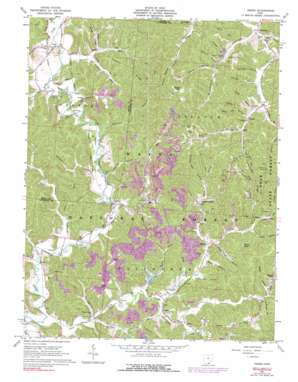 Wheelersburg USGS topographic map 38082f6