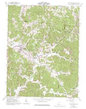 South Webster USGS topographic map 38082g6
