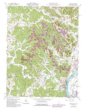 Addison USGS topographic map 38082h2