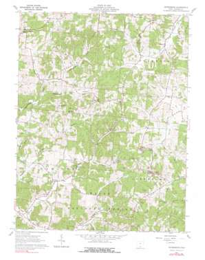 Petersburg USGS topographic map 38082h6