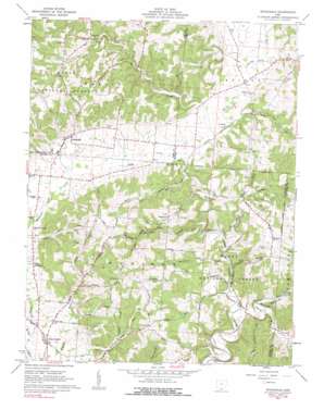 Stockdale USGS topographic map 38082h7