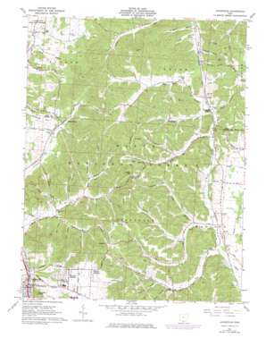 Lucasville topo map