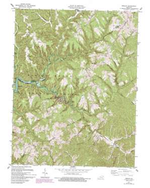 Wrigley USGS topographic map 38083a3