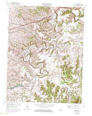 Preston USGS topographic map 38083a7