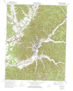Morehead USGS topographic map 38083b4