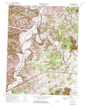 Colfax USGS topographic map 38083b6