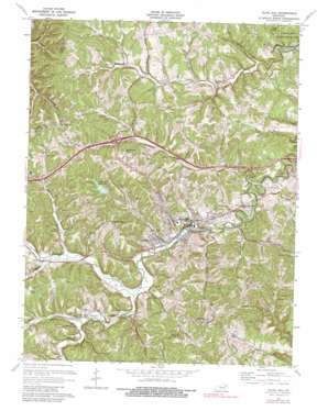 Olive Hill USGS topographic map 38083c2