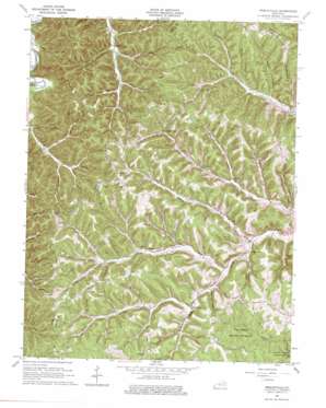 Wesleyville USGS topographic map 38083d2