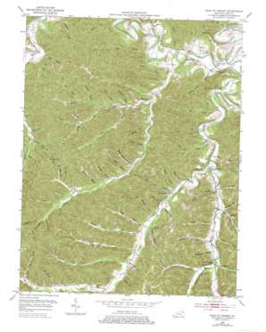 Head of Grassy USGS topographic map 38083d3