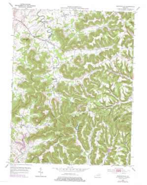 Burtonville USGS topographic map 38083d5